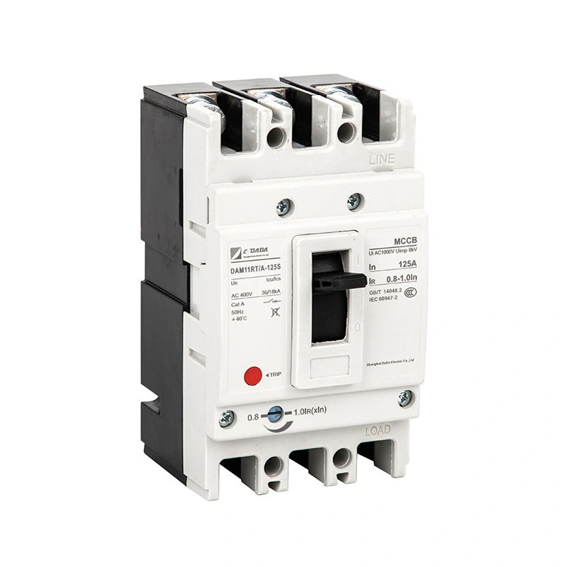 Interruptor ajustable de caixa modelada de 125 A