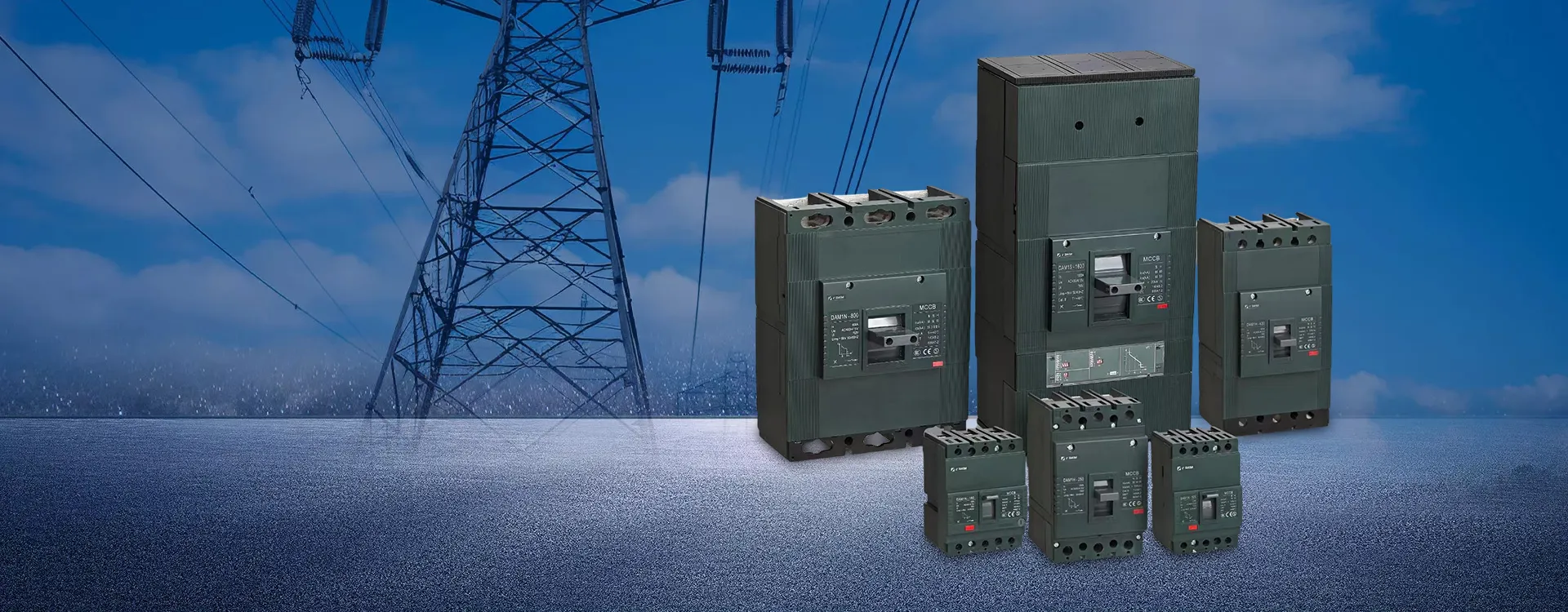 Solucions elèctriques de baixa tensió CDADA - Interruptors de CC MCCB MCB amb certificació CE per a projectes industrials i solars