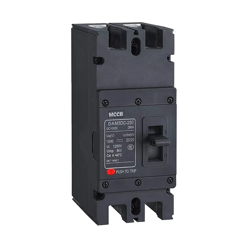 Disjuntor de caixa modelada de 1000 V CC